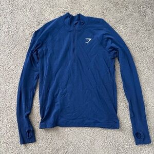 Gymshark Women’s Blue Quarter Zip